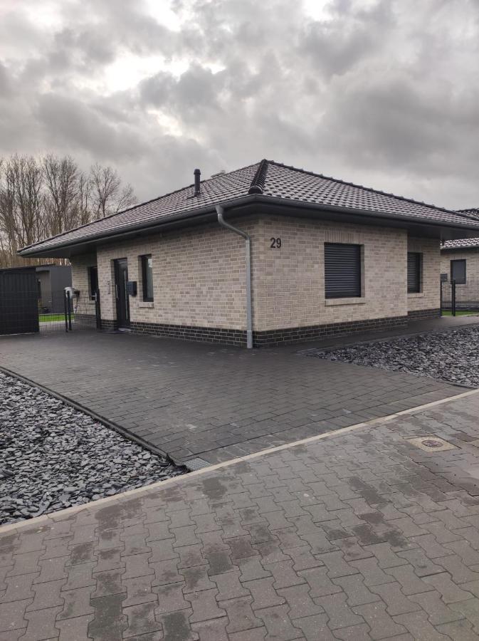 Ferienhaus Luna Am Schoenen Harkebruegger See Mit Kamin Barssel  Exterior foto