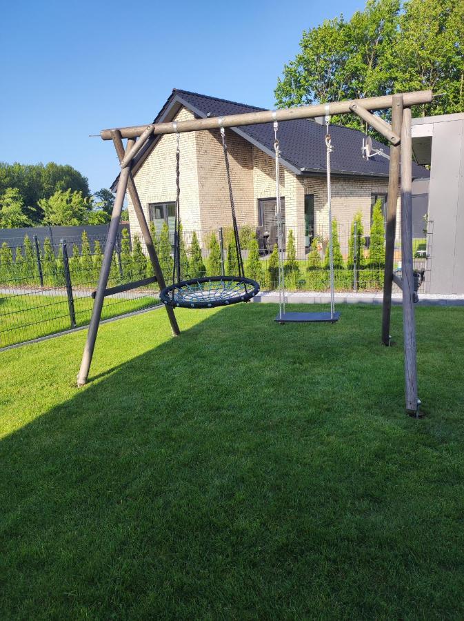 Ferienhaus Luna Am Schoenen Harkebruegger See Mit Kamin Barssel  Exterior foto